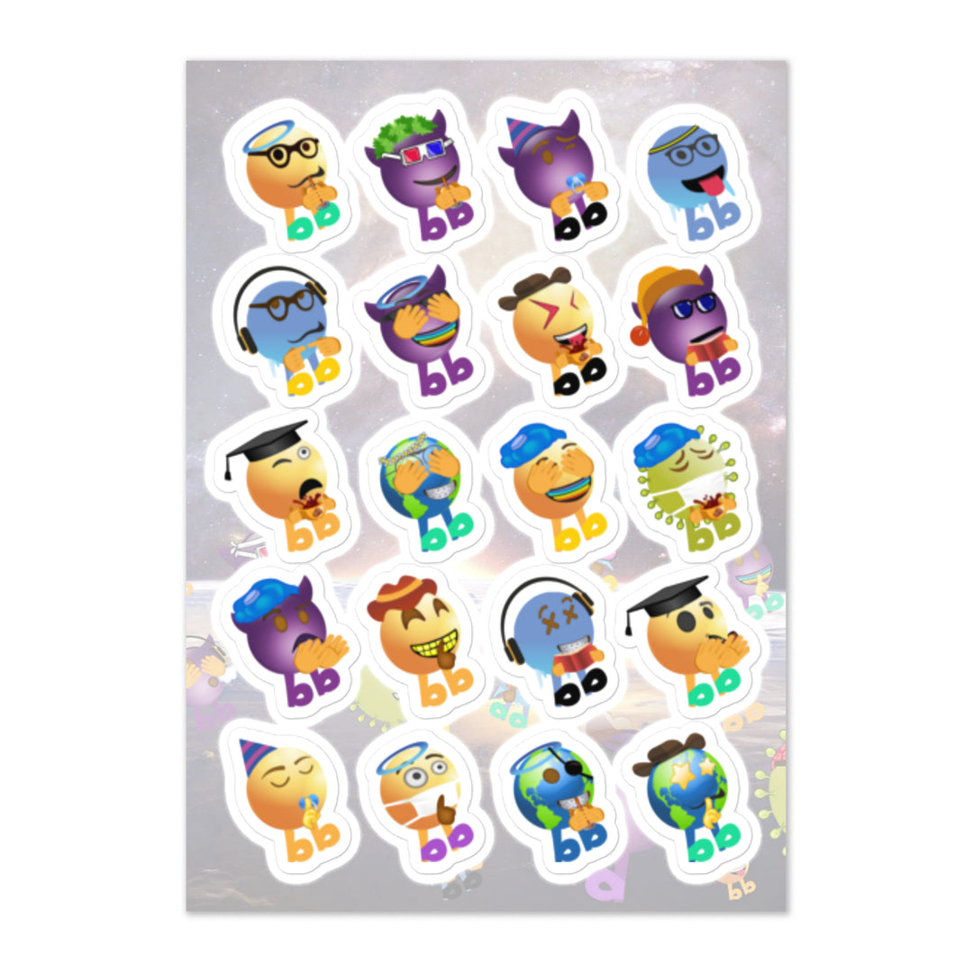 Megabb Buddy Stickers - Emojibb