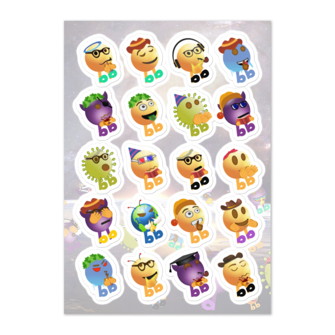 Megabb Buddy Stickers - Emojibb