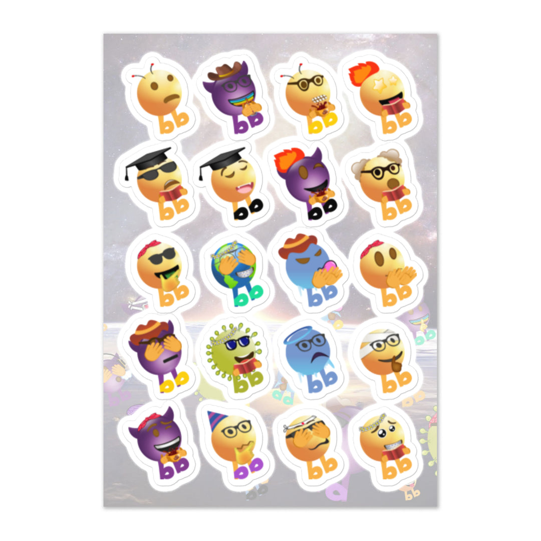 Megabb Buddy Stickers - Emojibb