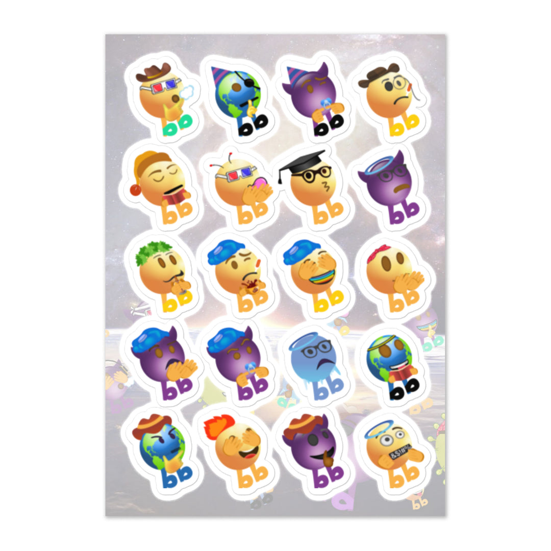 Megabb Buddy Stickers - Emojibb