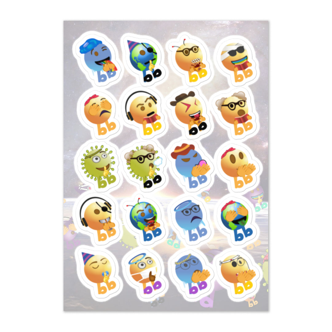 Megabb Buddy Stickers - Emojibb