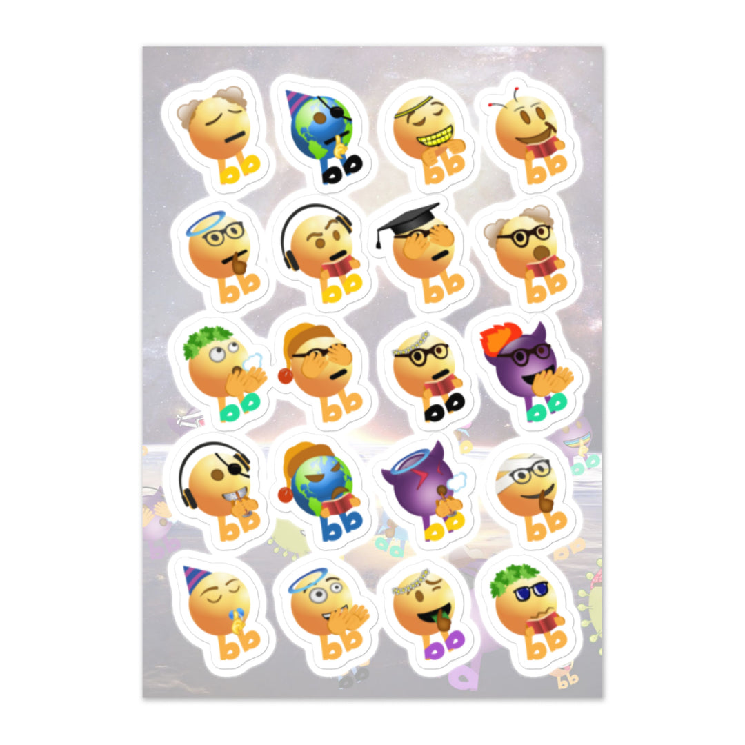Megabb Buddy Stickers - Emojibb
