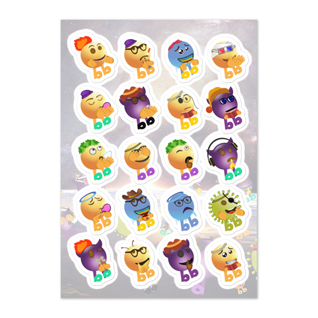 Megabb Buddy Stickers - Emojibb