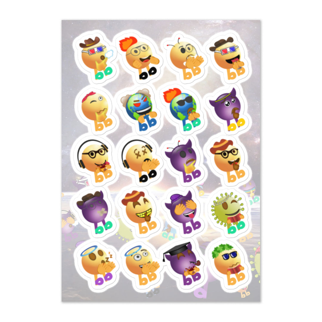 Megabb Buddy Stickers - Emojibb