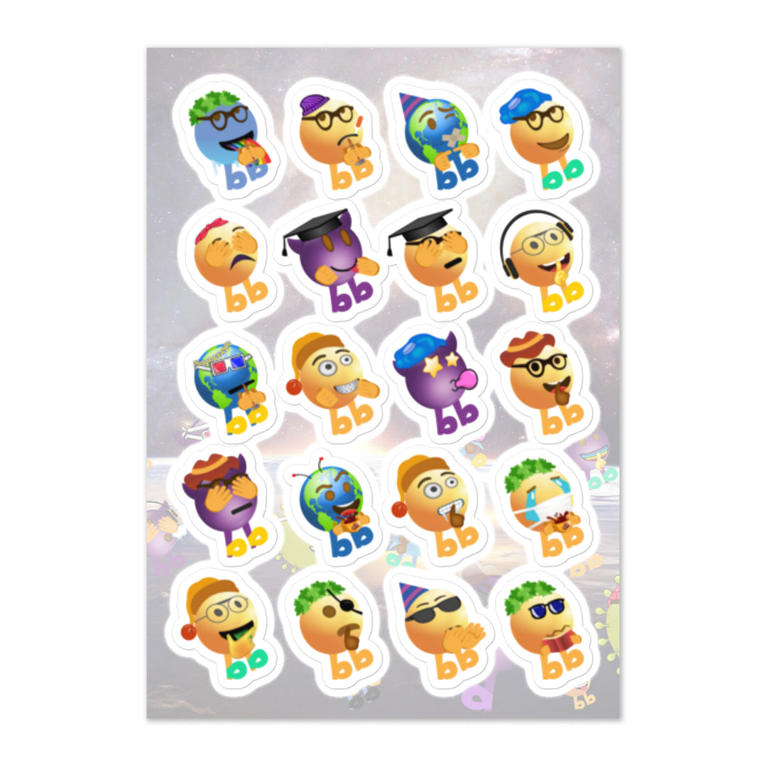 Megabb Buddy Stickers - Emojibb