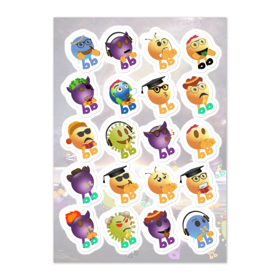 Megabb Buddy Stickers - Emojibb