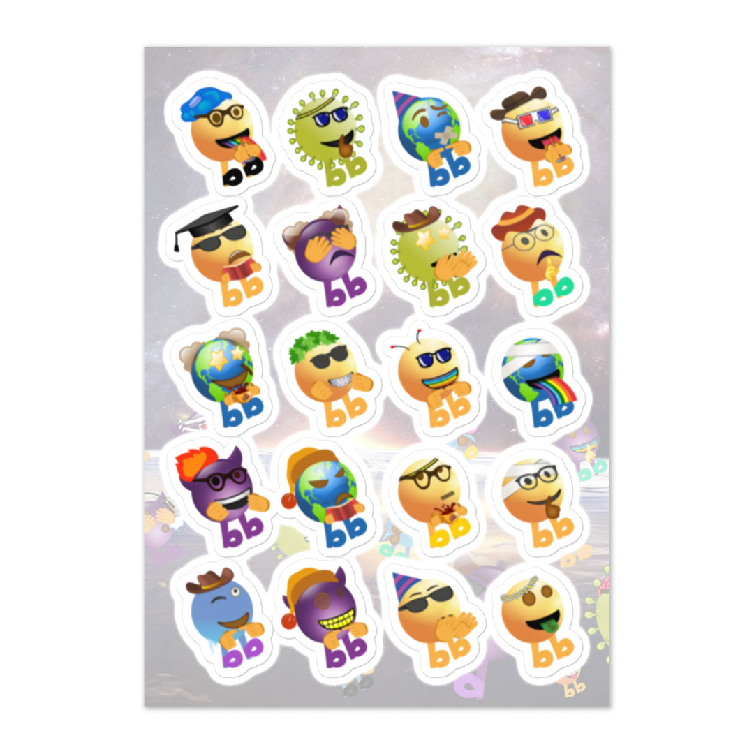 Megabb Buddy Stickers - Emojibb