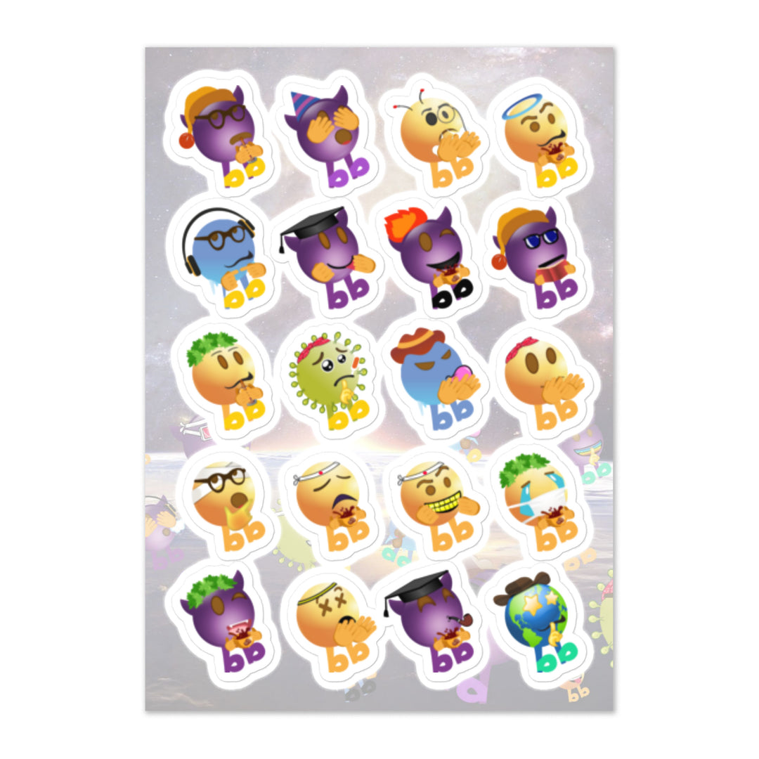 Megabb Buddy Stickers - Emojibb