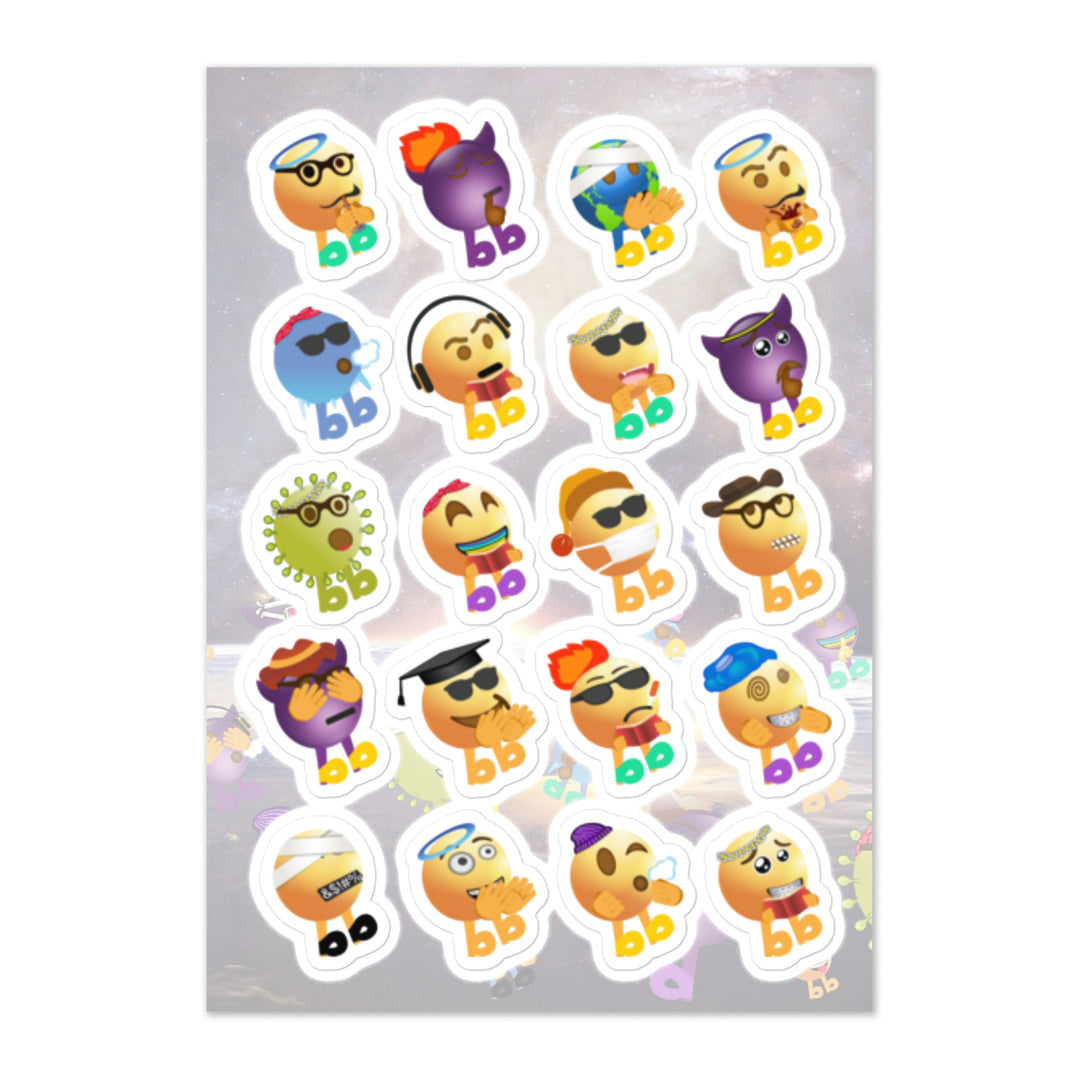 Megabb Buddy Stickers - Emojibb