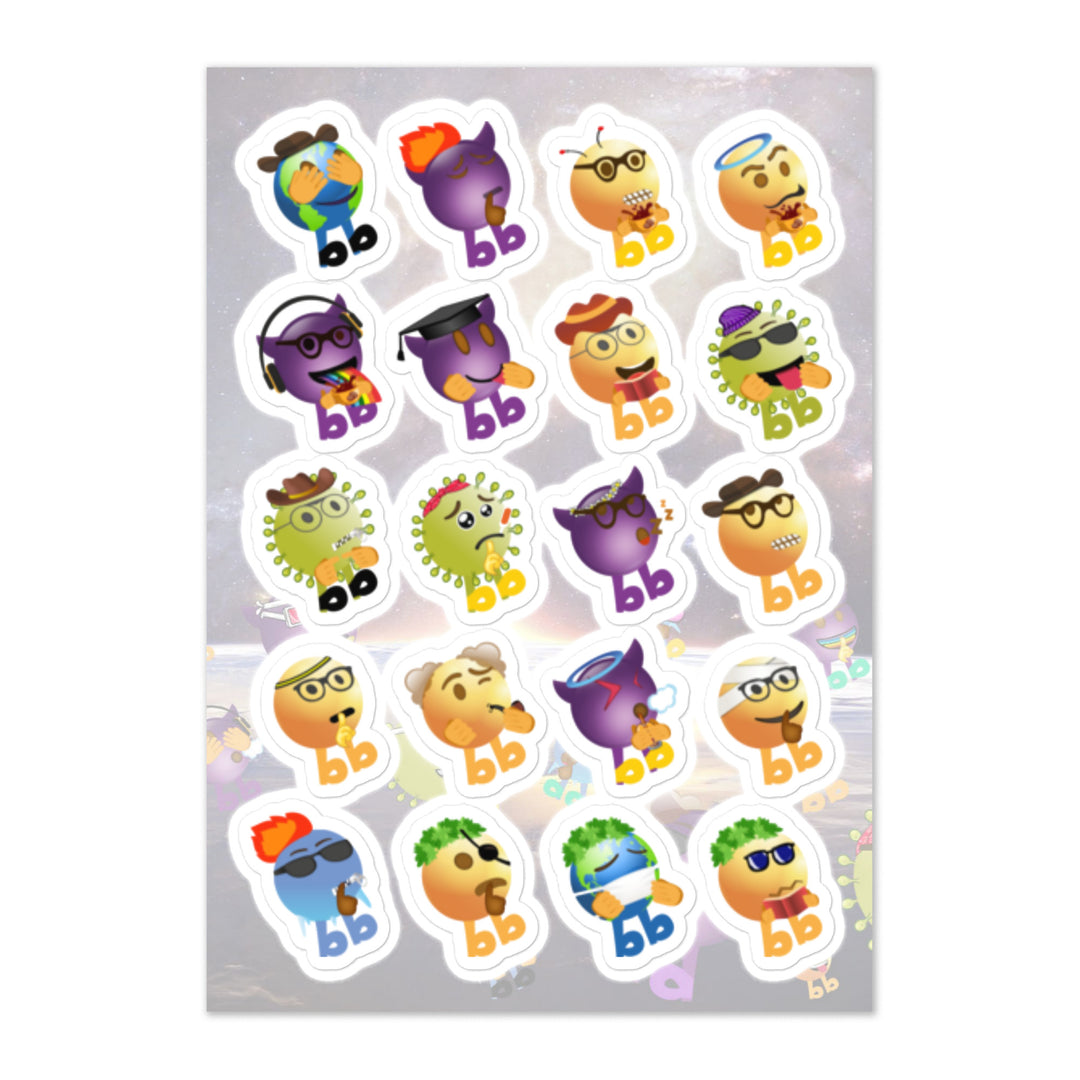 Megabb Buddy Stickers - Emojibb