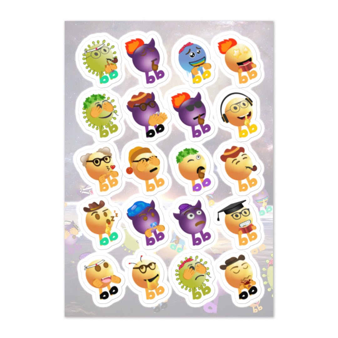 Megabb Buddy Stickers - Emojibb