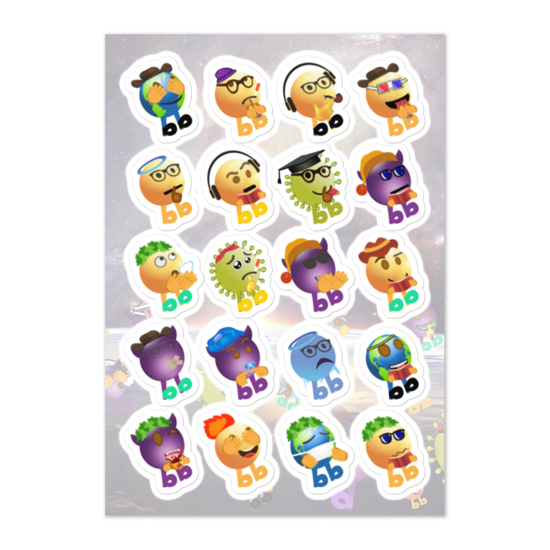 Megabb Buddy Stickers - Emojibb