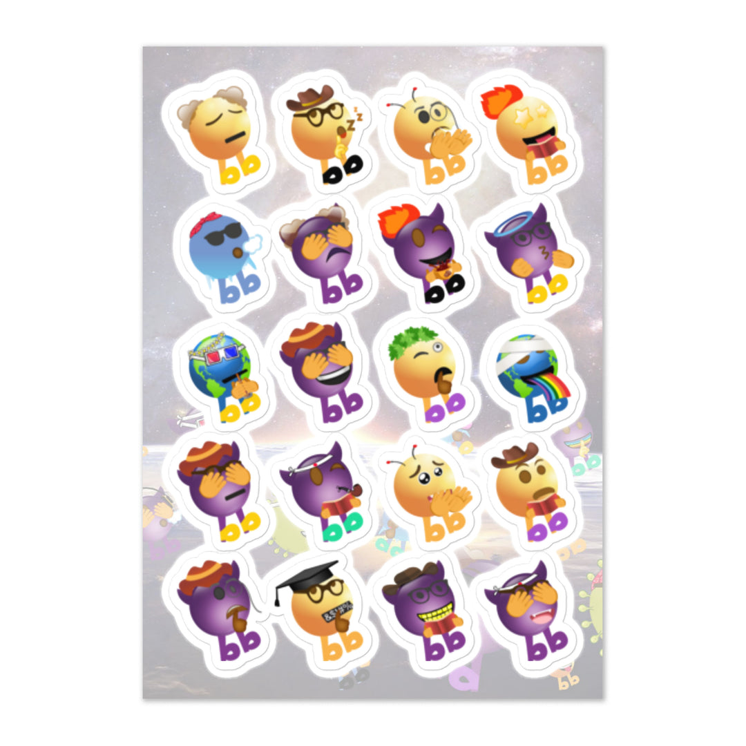 Megabb Buddy Stickers - Emojibb
