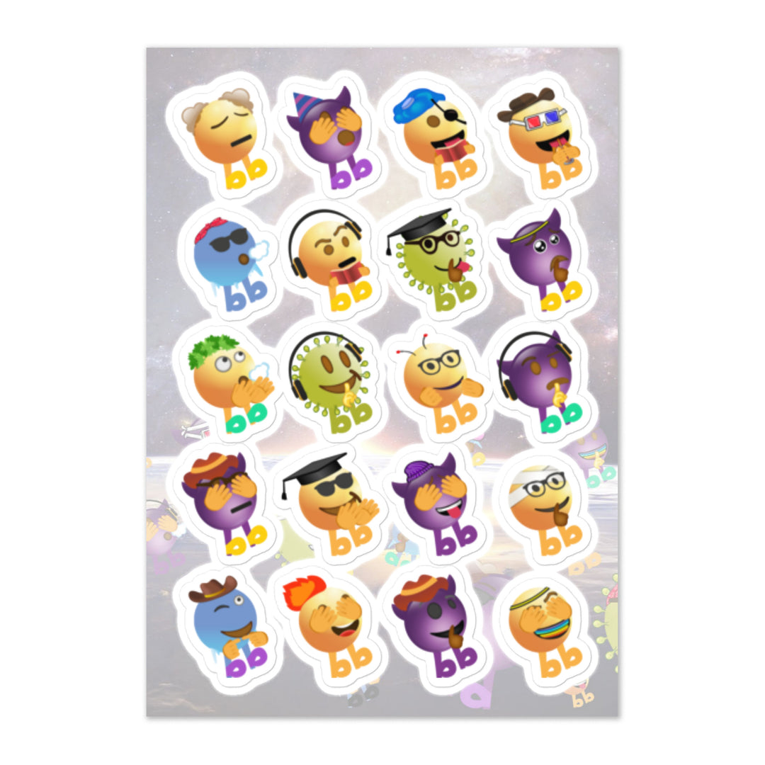 Megabb Buddy Stickers - Emojibb