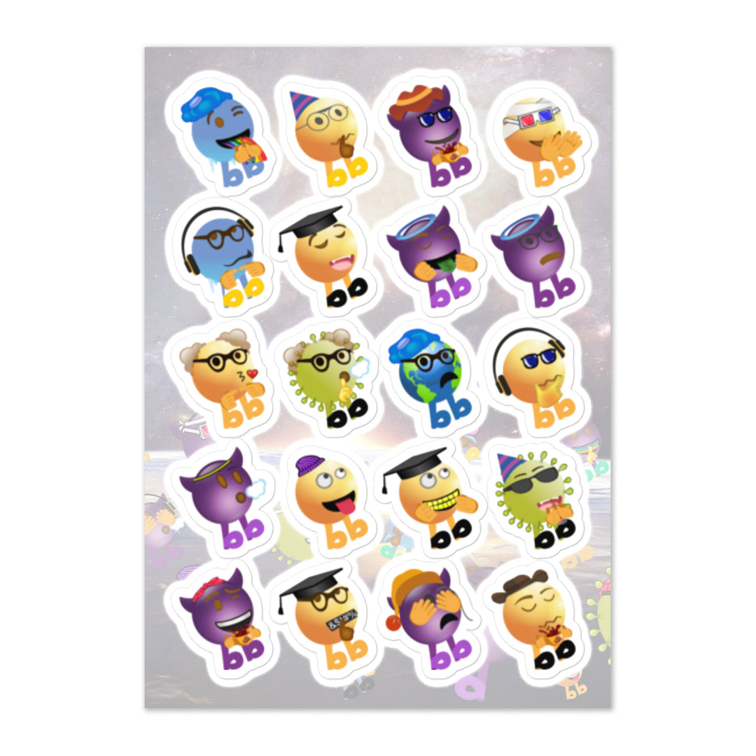 Megabb Buddy Stickers - Emojibb
