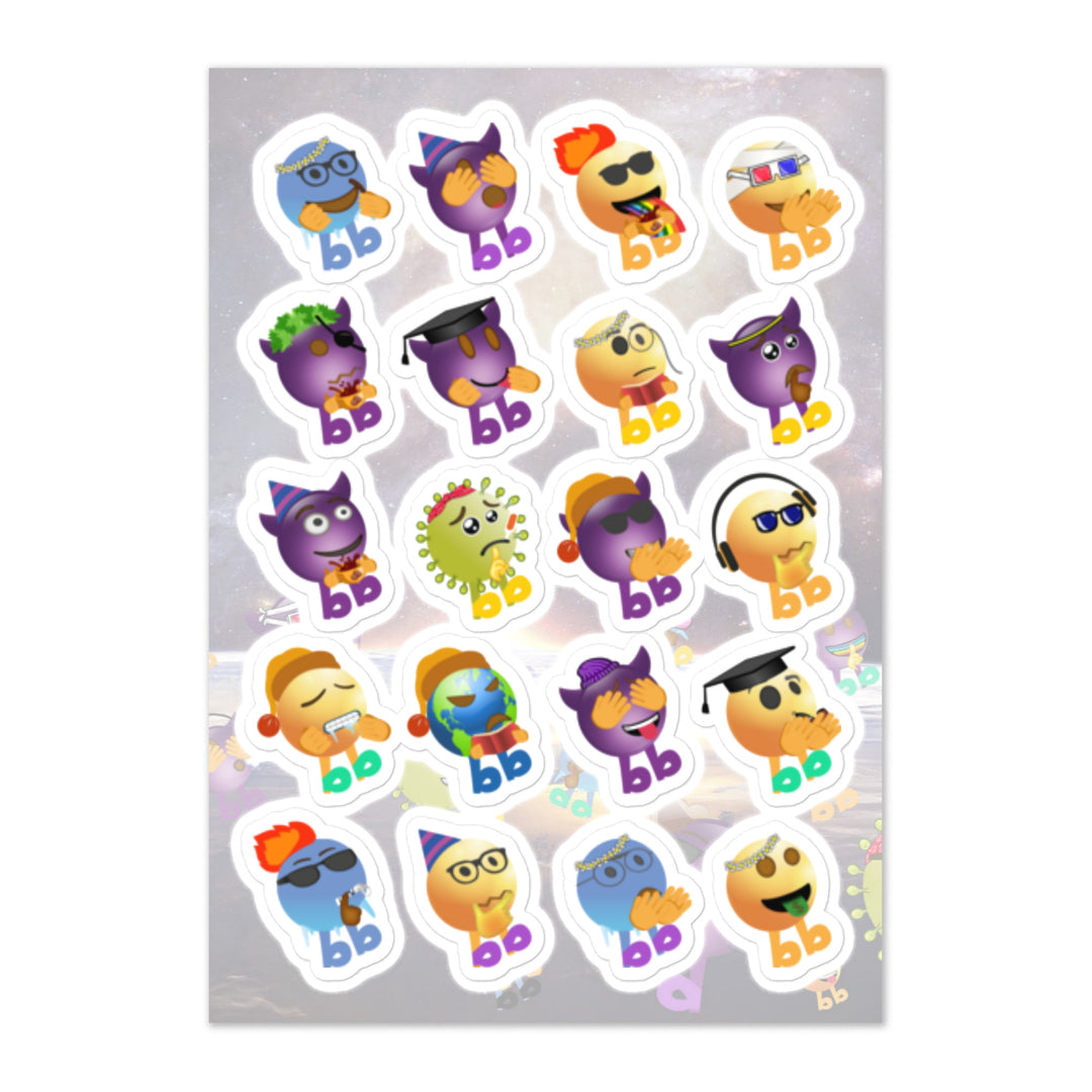 Megabb Buddy Stickers - Emojibb