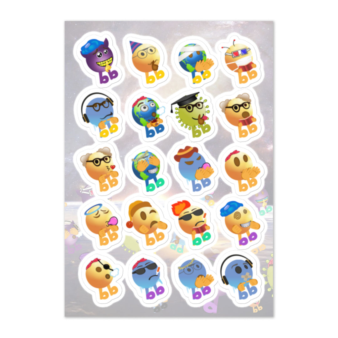 Megabb Buddy Stickers - Emojibb