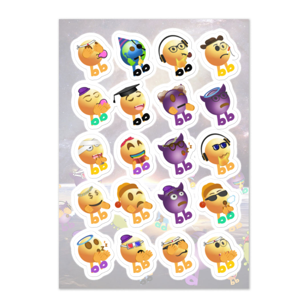 Megabb Buddy Stickers - Emojibb