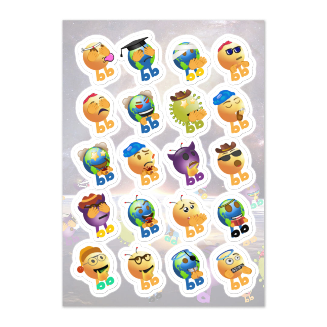Megabb Buddy Stickers - Emojibb