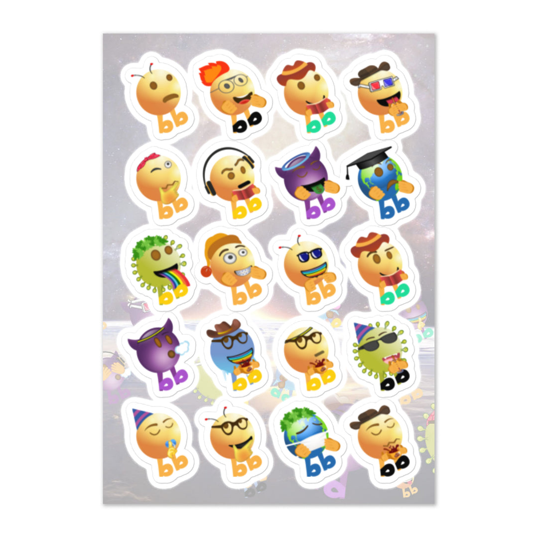 Megabb Buddy Stickers - Emojibb