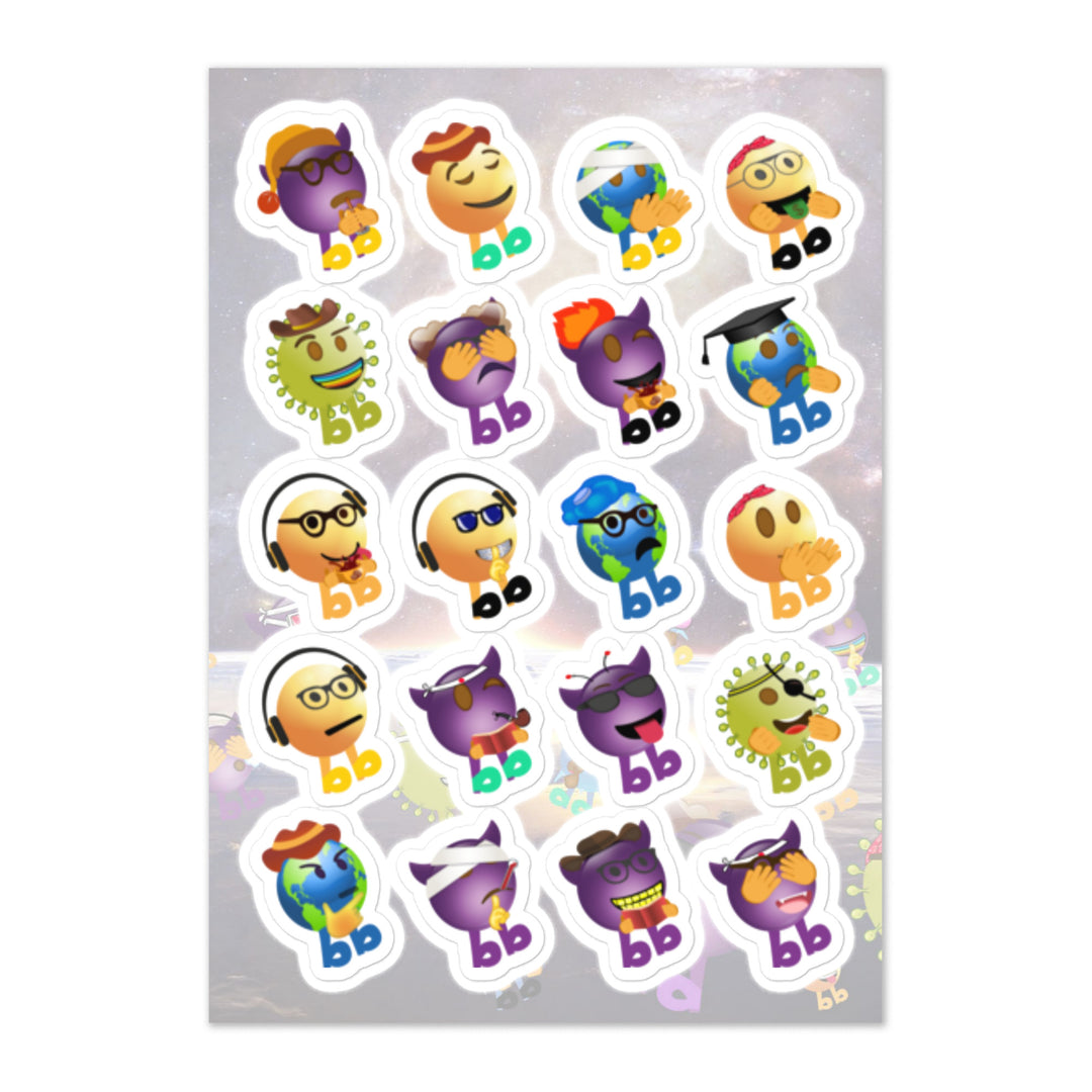 Megabb Buddy Stickers - Emojibb
