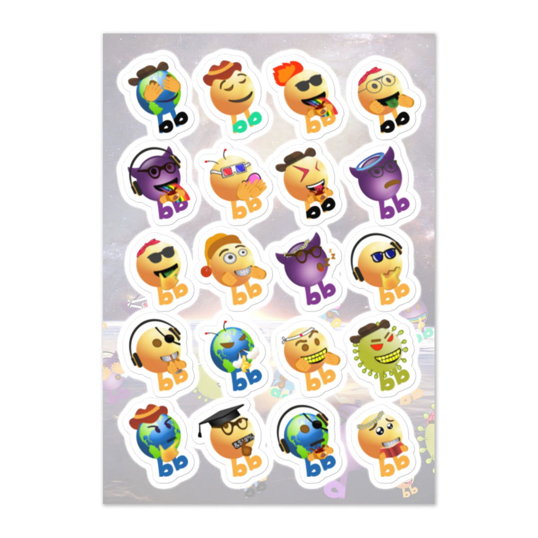 Megabb Buddy Stickers - Emojibb