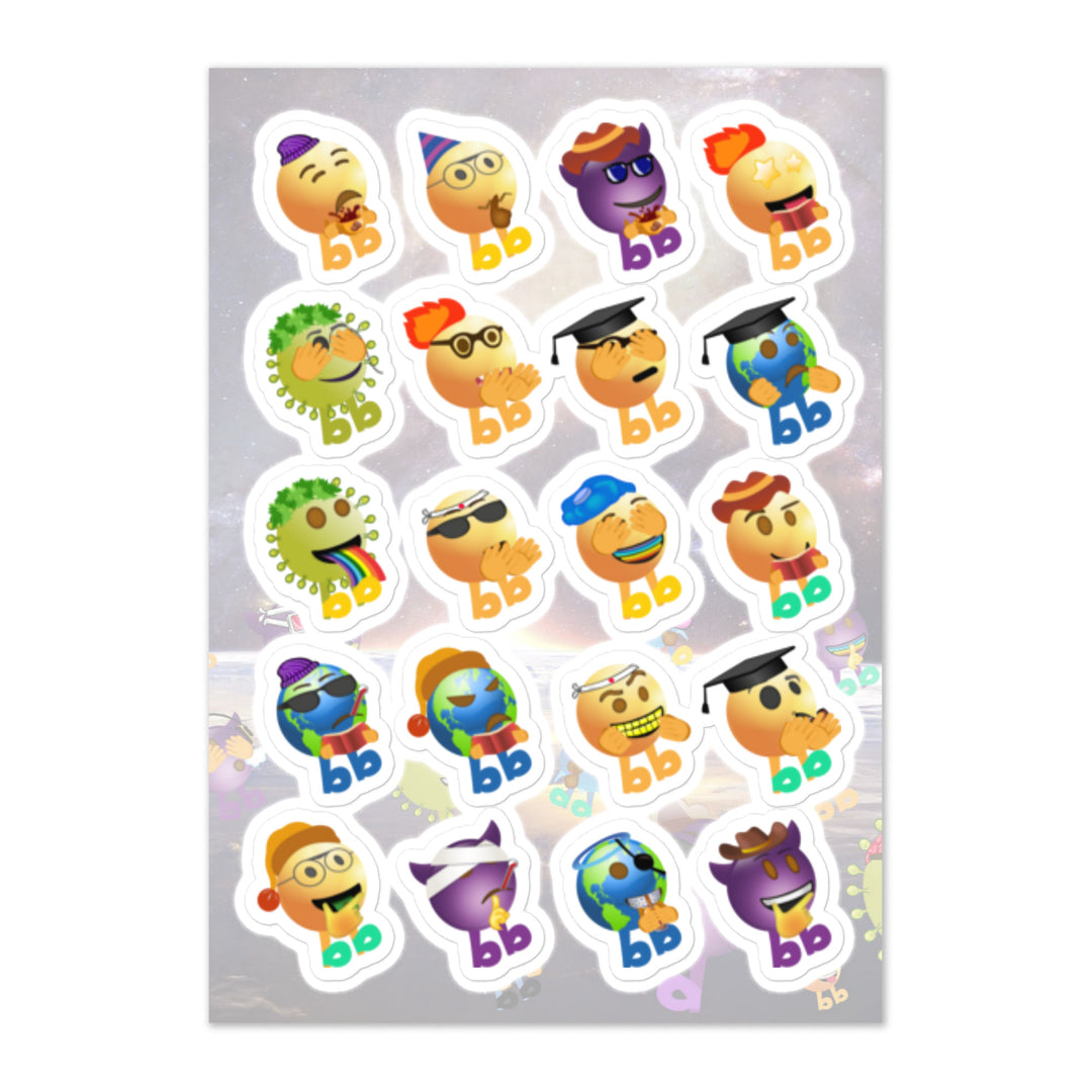 Megabb Buddy Stickers - Emojibb