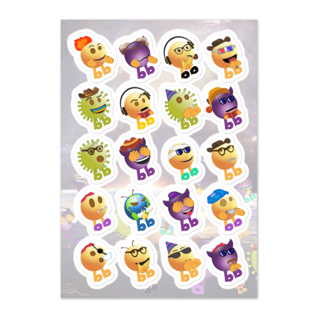 Megabb Buddy Stickers - Emojibb