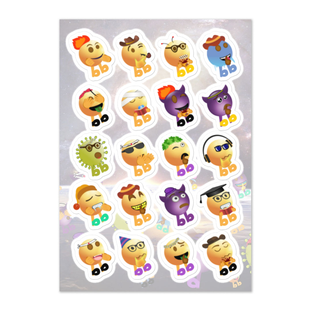 Megabb Buddy Stickers - Emojibb