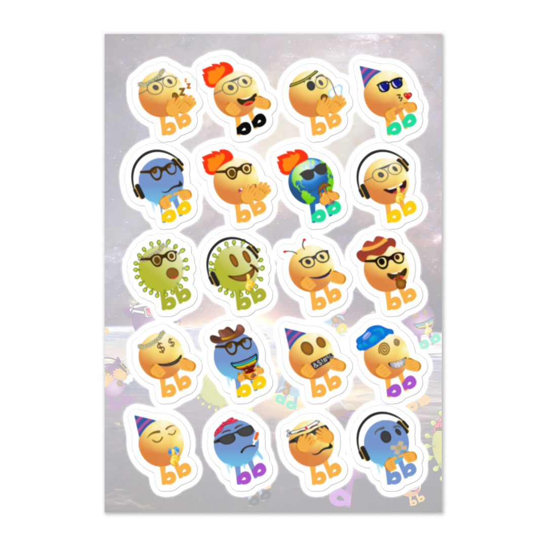 Megabb Buddy Stickers - Emojibb
