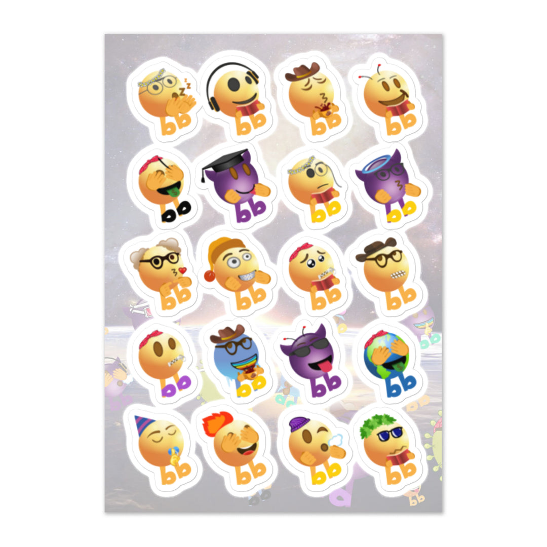 Megabb Buddy Stickers - Emojibb