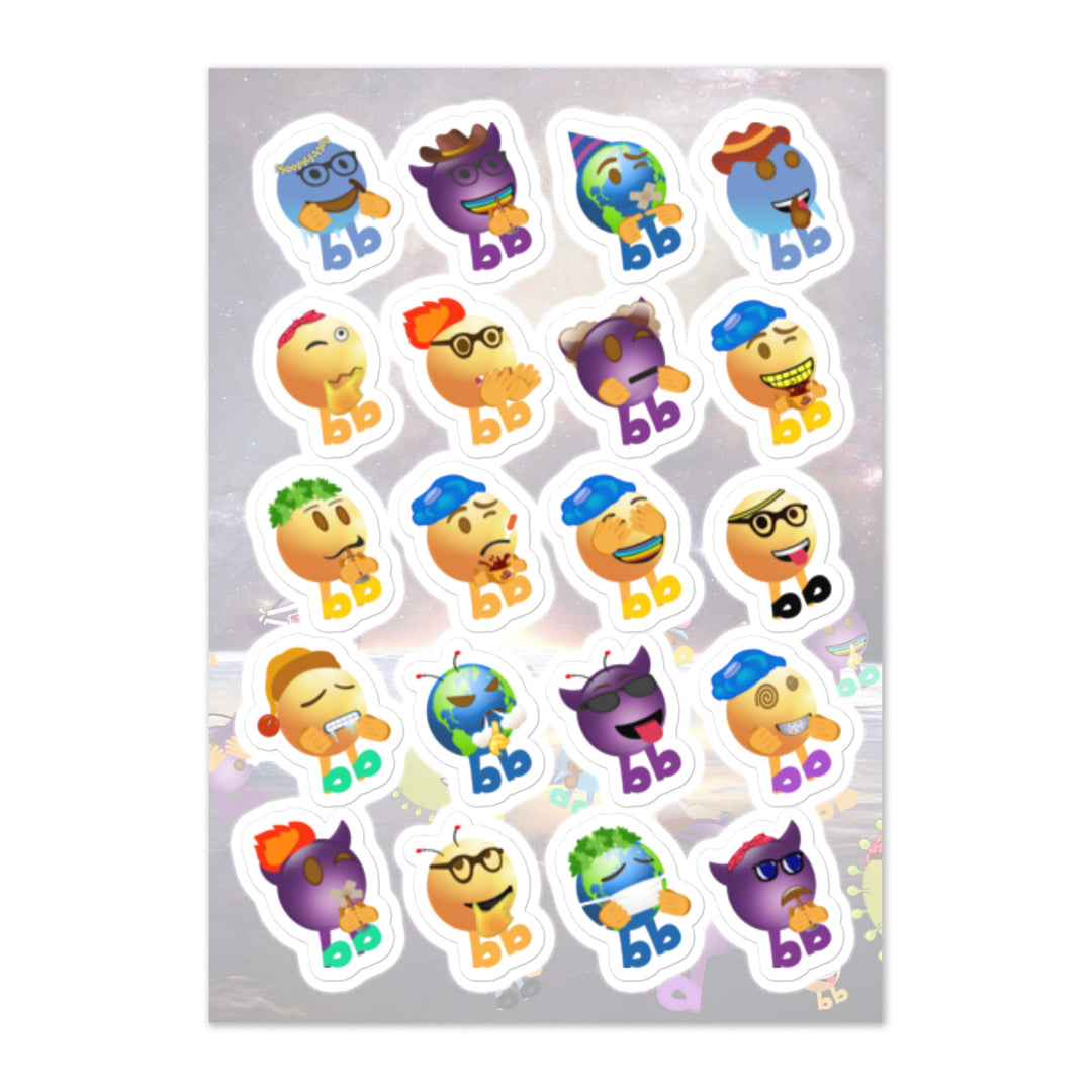 Megabb Buddy Stickers - Emojibb