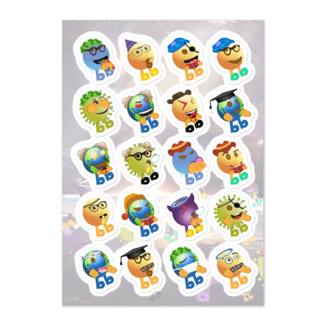 Megabb Buddy Stickers - Emojibb