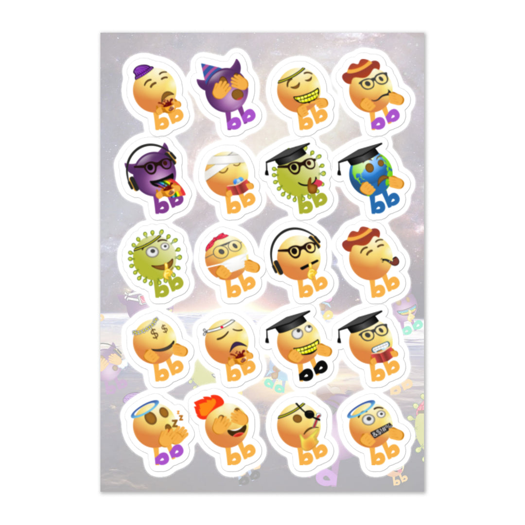 Megabb Buddy Stickers - Emojibb