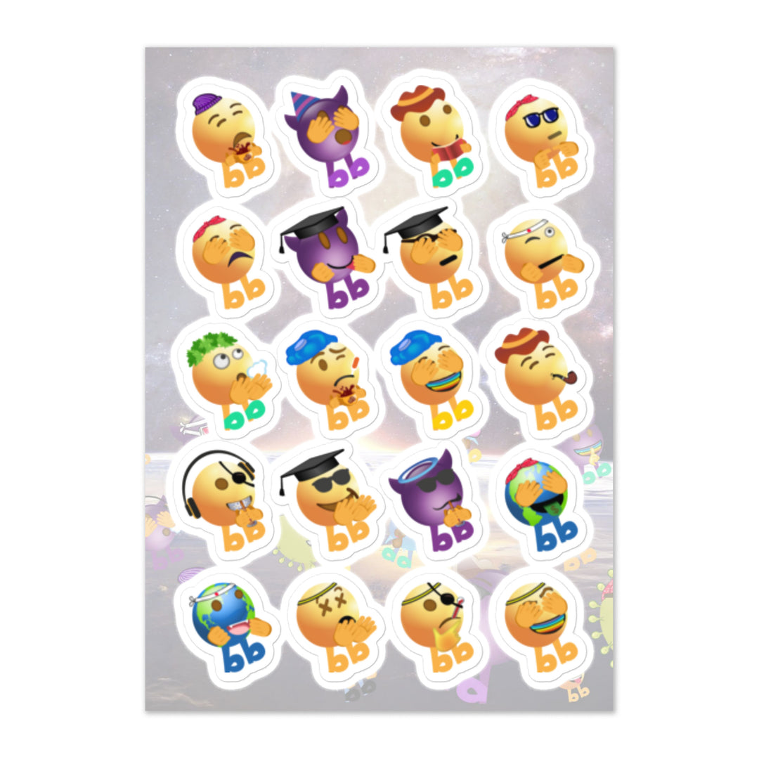 Megabb Buddy Stickers - Emojibb
