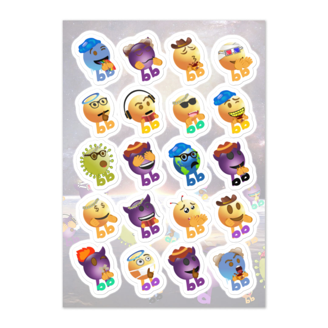 Megabb Buddy Stickers - Emojibb