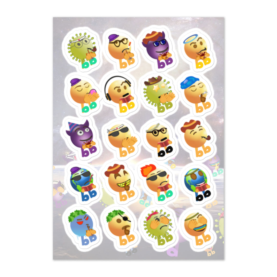 Megabb Buddy Stickers - Emojibb
