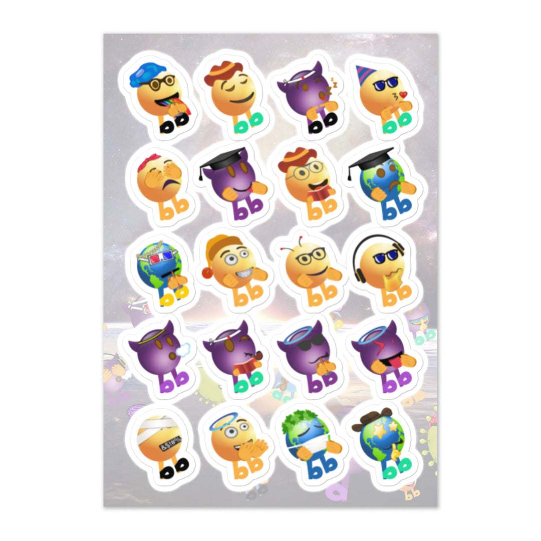 Megabb Buddy Stickers - Emojibb