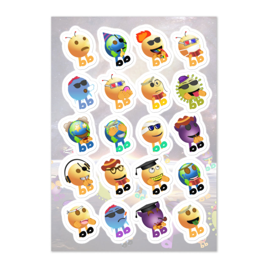 Megabb Buddy Stickers - Emojibb
