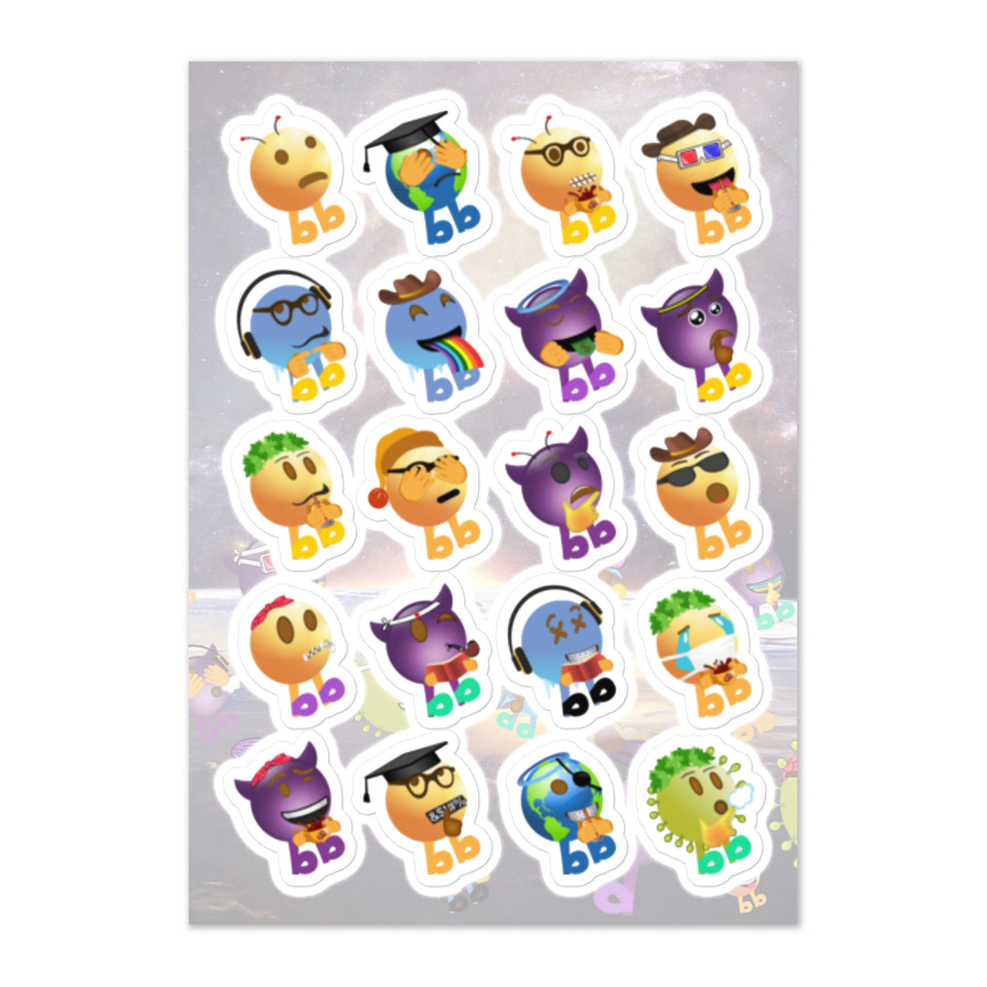 Megabb Buddy Stickers - Emojibb