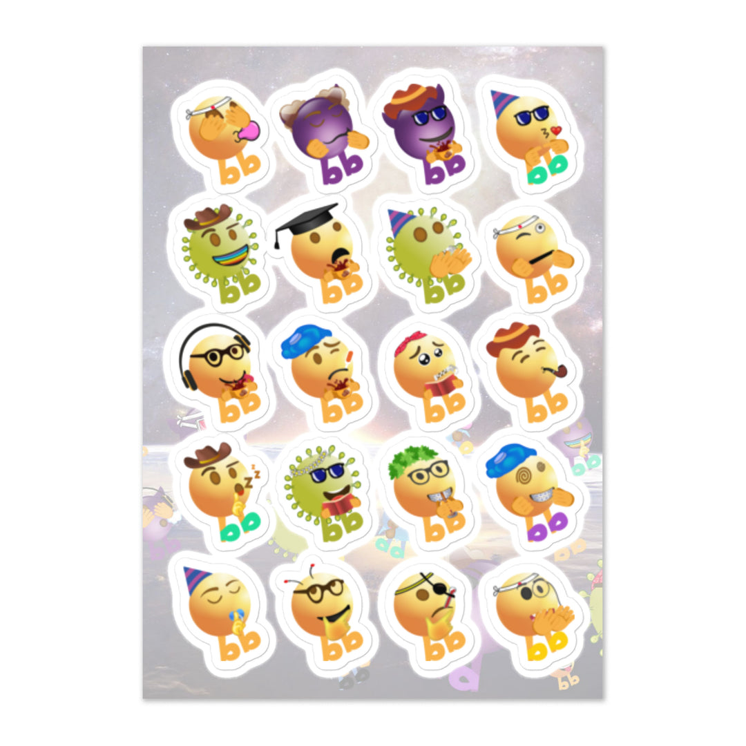 Megabb Buddy Stickers - Emojibb