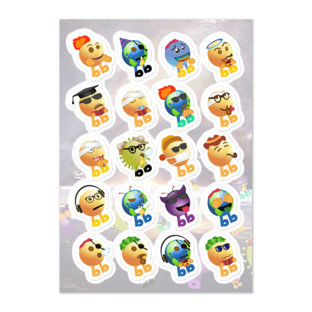 Megabb Buddy Stickers - Emojibb