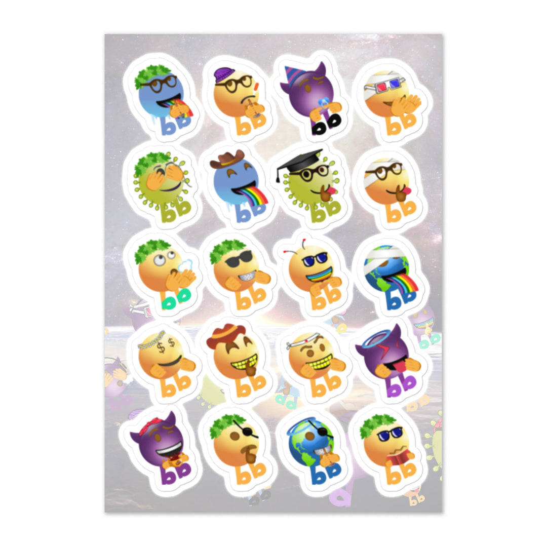 Megabb Buddy Stickers - Emojibb