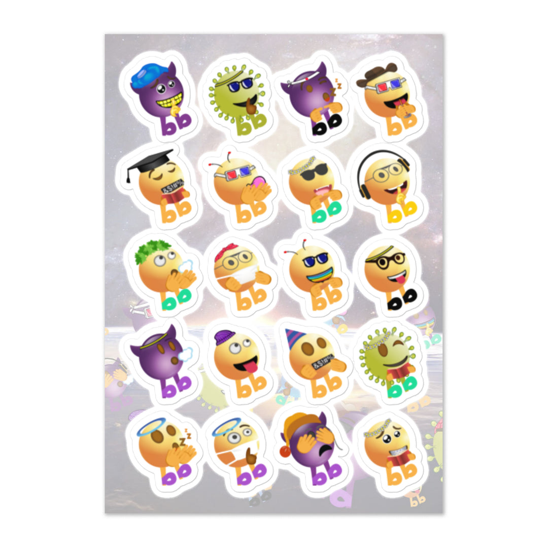 Megabb Buddy Stickers - Emojibb