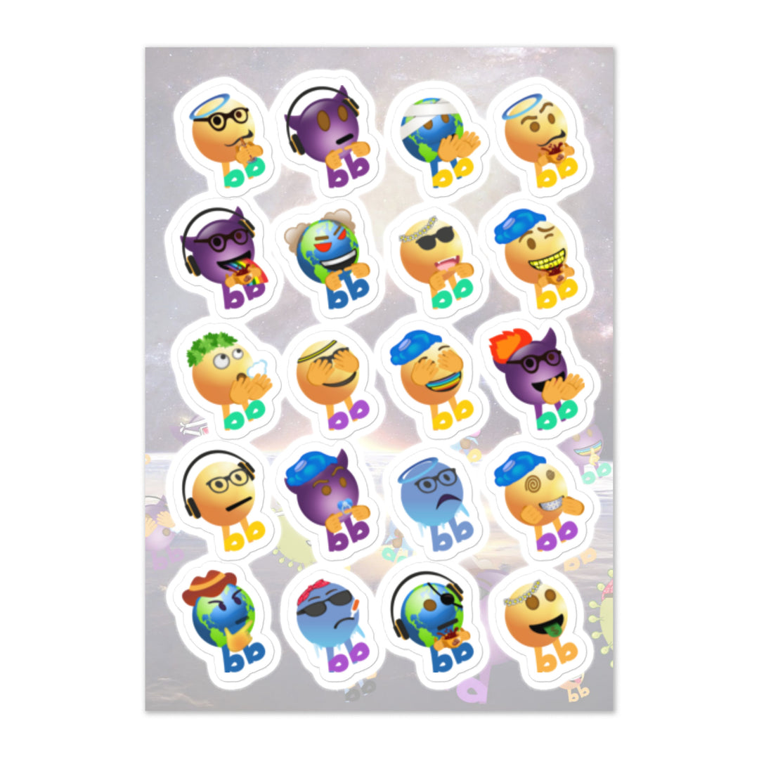 Megabb Buddy Stickers - Emojibb