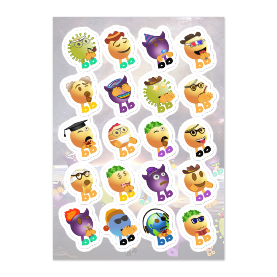 Megabb Buddy Stickers - Emojibb