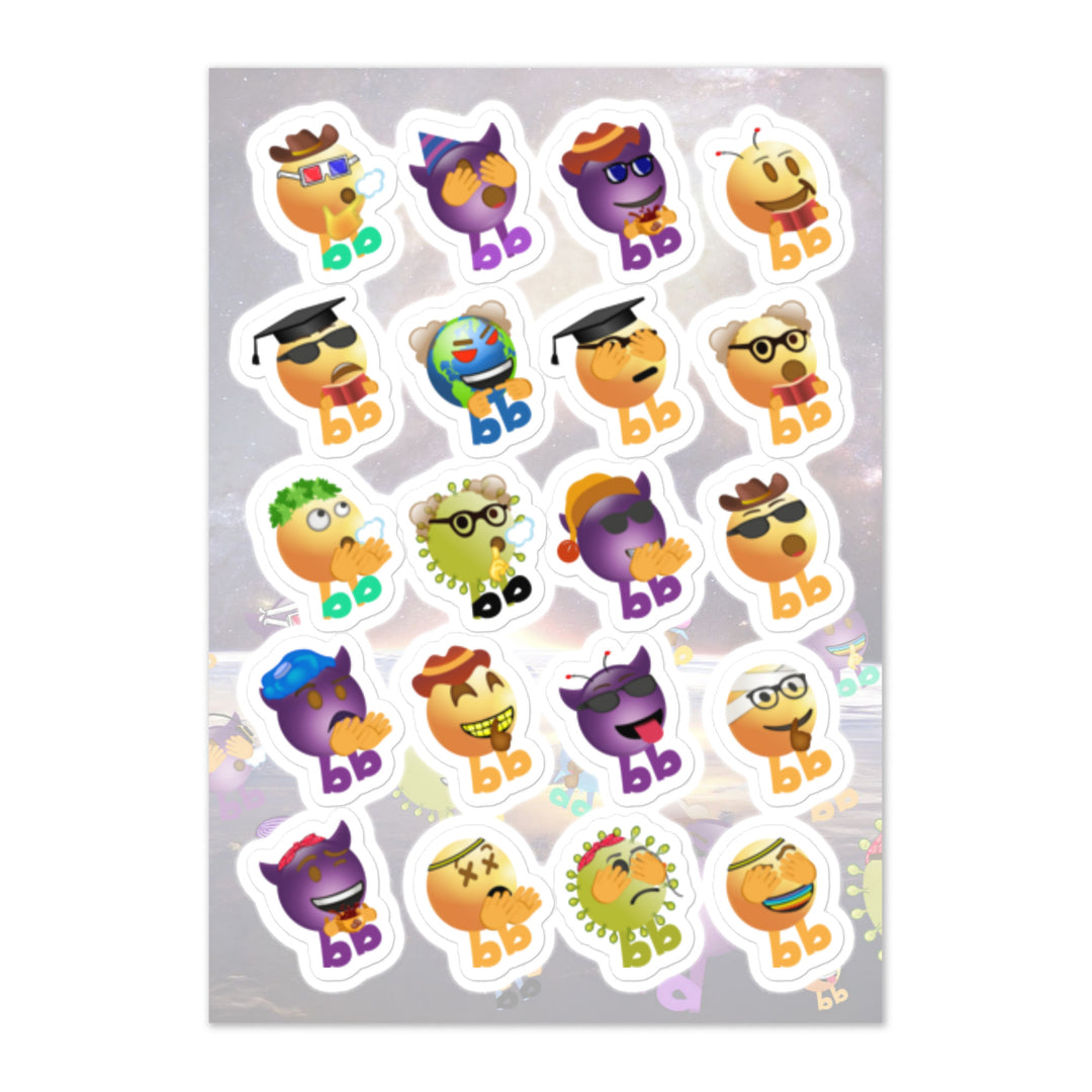 Megabb Buddy Stickers - Emojibb