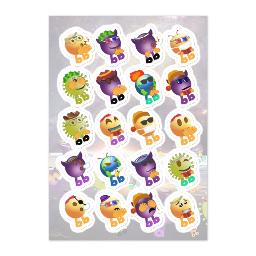 Megabb Buddy Stickers - Emojibb