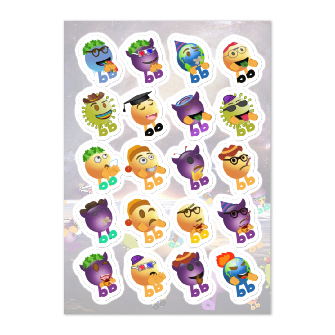 Megabb Buddy Stickers - Emojibb