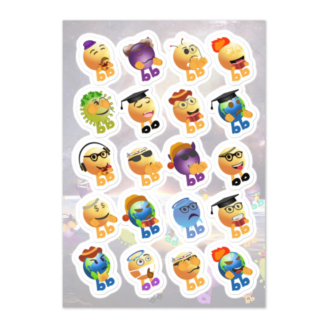 Megabb Buddy Stickers - Emojibb
